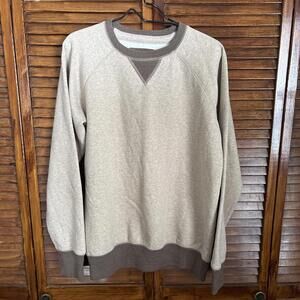 Roebuck & Co Men's Crewneck Sweatshirt - Brown - Size Small, Warm Heavy Weight